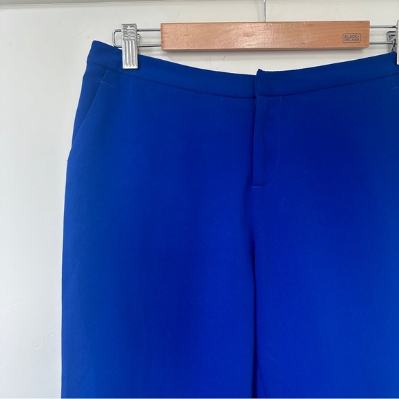 Banana Republic Straight Leg Pants Cobalt Blue Dress Pants - Picture 2 of 5